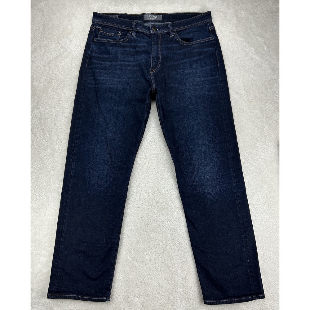 Revtown Automatic Jeans‎ Men's 37x32 Blue Decade Denim Stretch Dark Wash No Tag